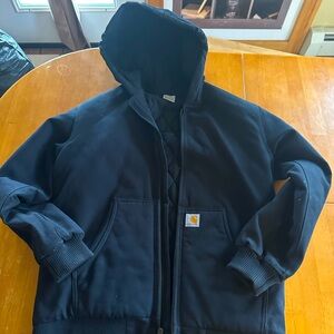Youth carhartt hooded jacket size 18-20 XL